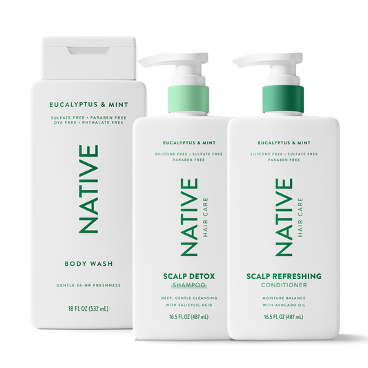 Shower Essentials Trio - Eucalyptus & Mint