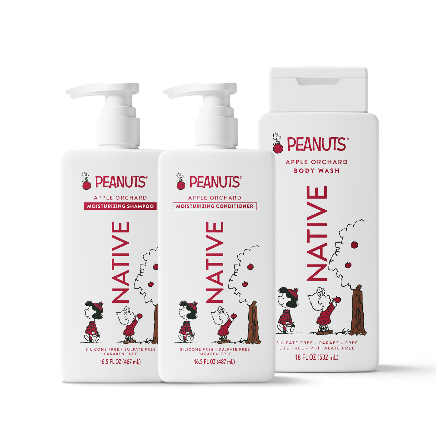 Shower Essentials Trio - Apple Orchard